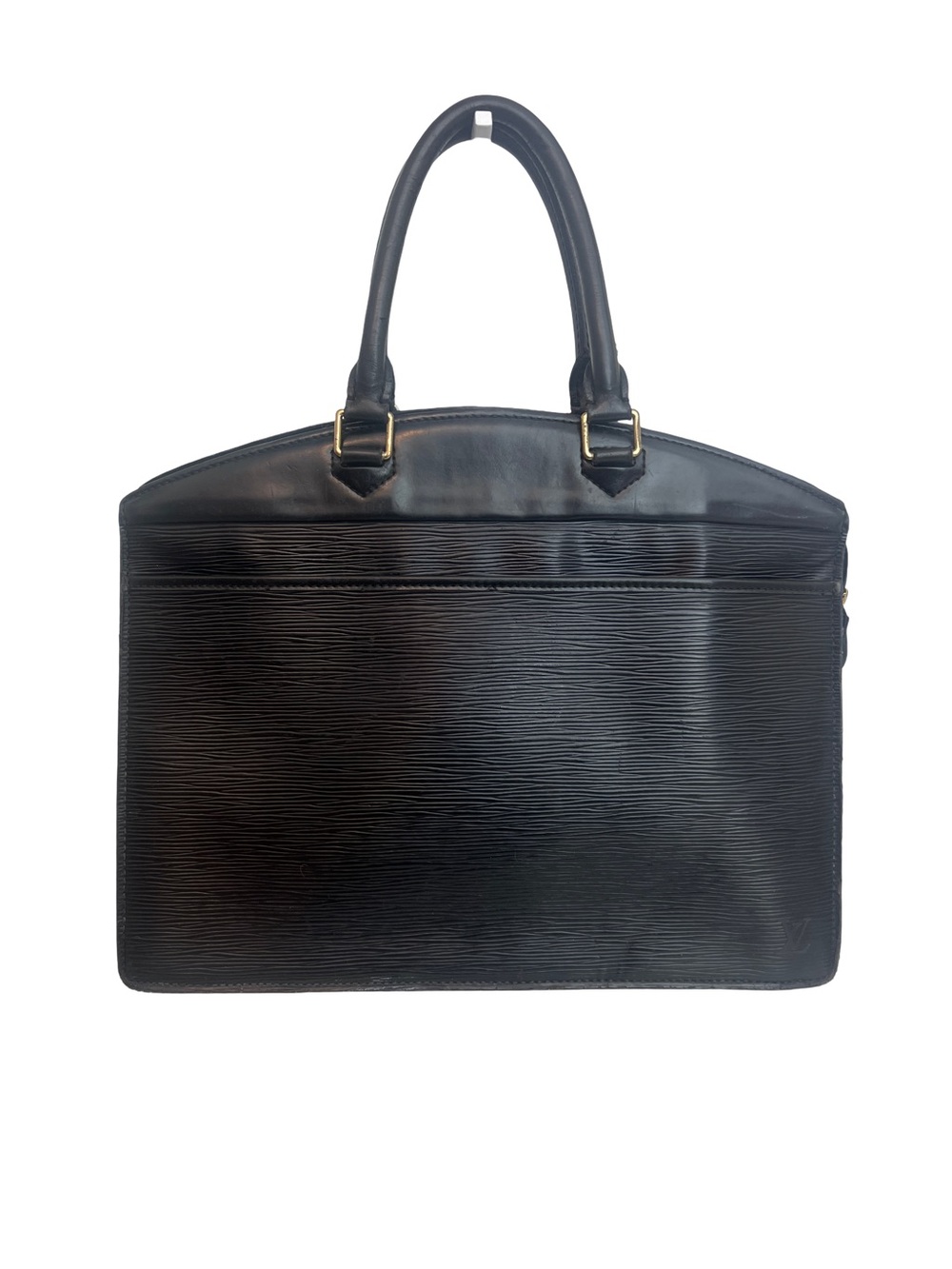 Louis Vuitton Vintage Black Epi Leather Riviera Handbag